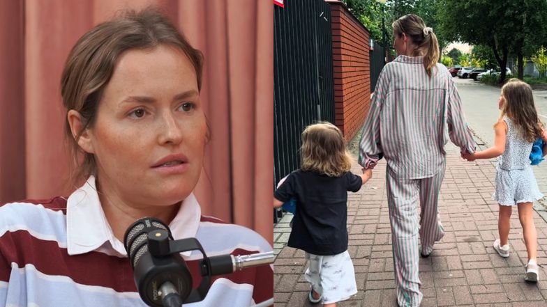 Olga Frycz wyjaśnia, dlaczego posyła dzieci do żłobka i odpowiada oburzonym internautkom: "Gdyby mogły, to rozszarpałyby mnie na strzępy"