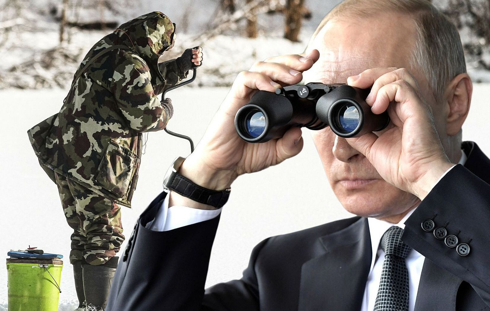 O krok od skandalu na granicy. Wszystkiemu przyglądali się Rosjanie