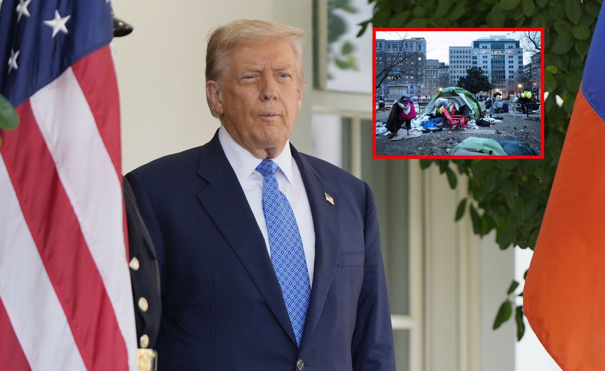 Trump: Bezdomni muszą opuścić Waszyngton