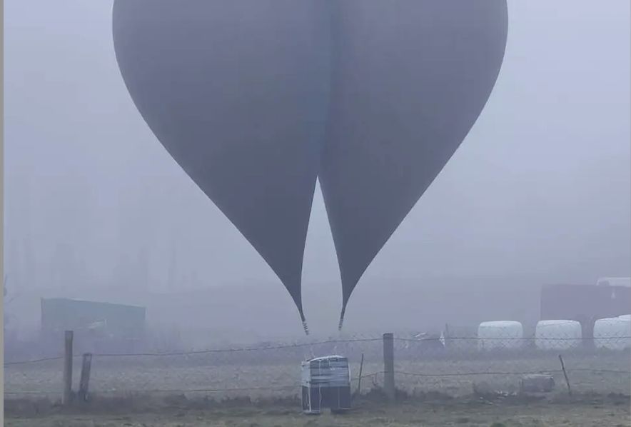 Inwazja balonów. Białorusini wykorzystali czas świąt