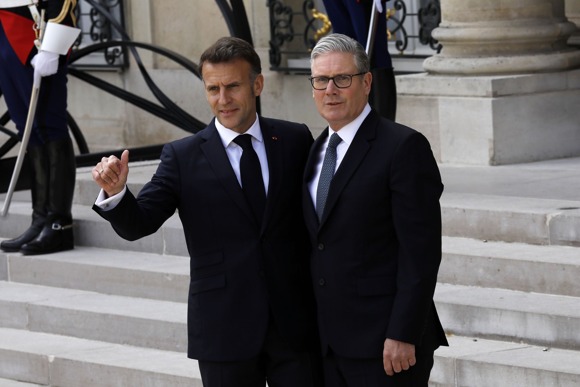 Spotkanie wojskowe w Londynie. W tle cieśnina Ormuz