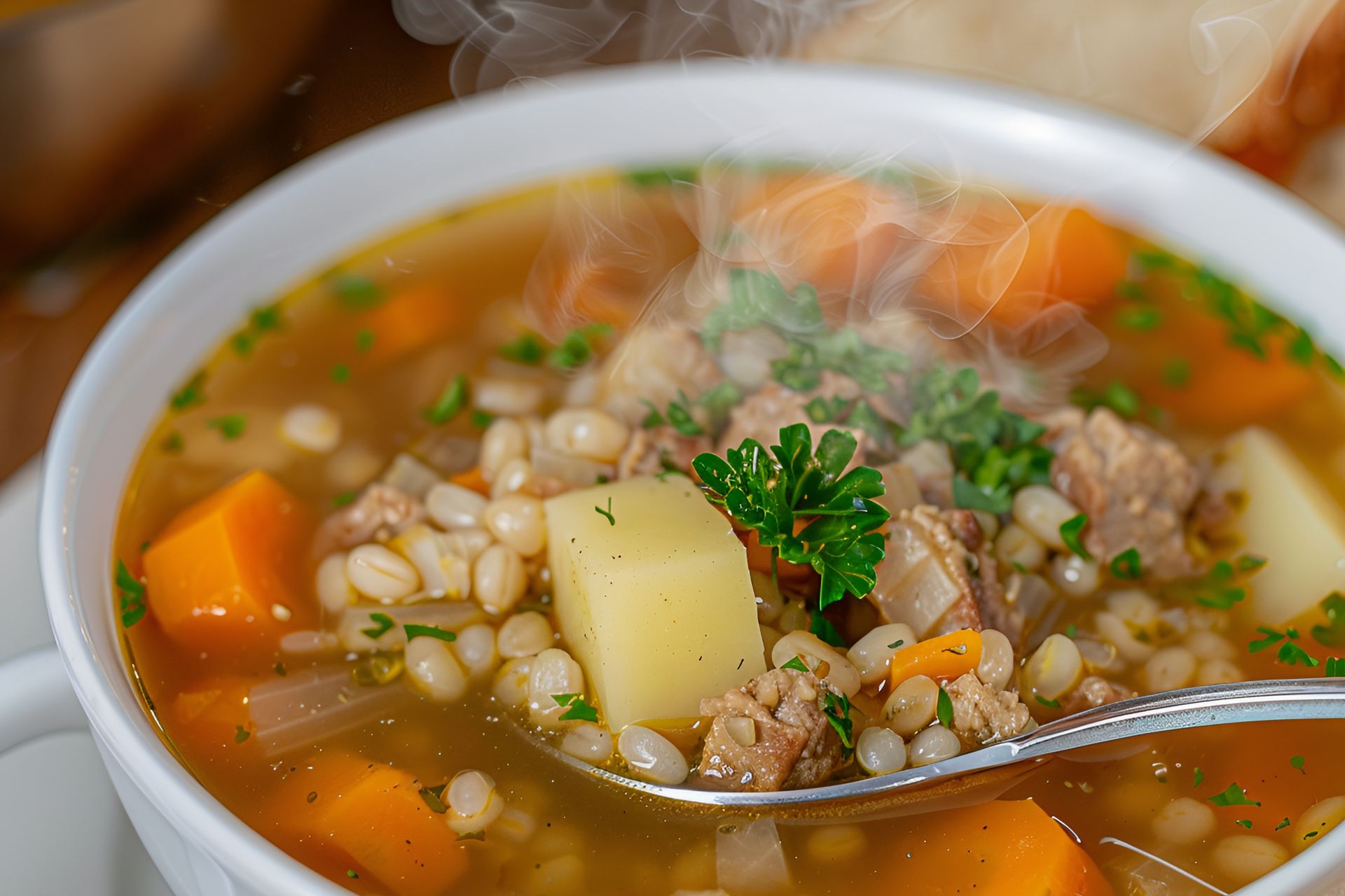 Dodaję do krupniku. Dzięki temu zupa jest lżejsza, a wciąż pełna smaku i aromatu