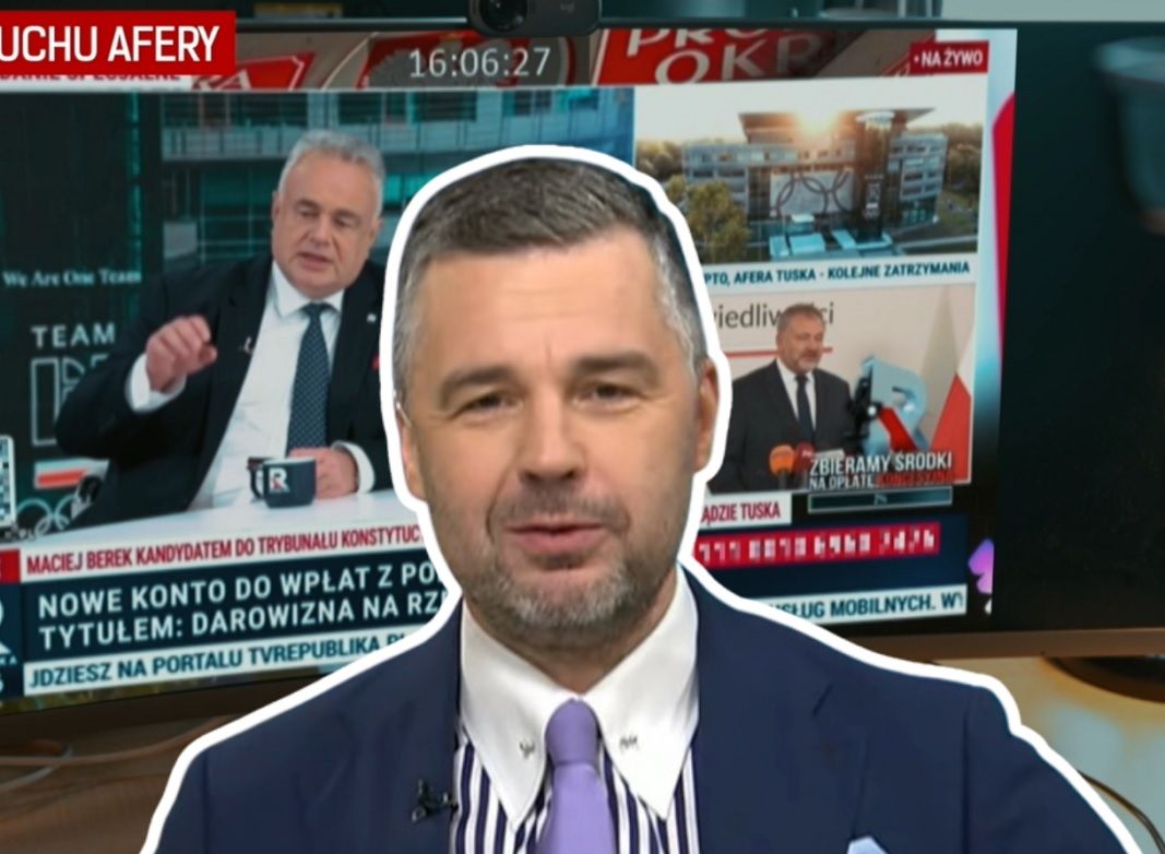 Republika oburzona reportażem TVN24 o związkach z Zondacrypto. Rachoń zapowiada pozwy