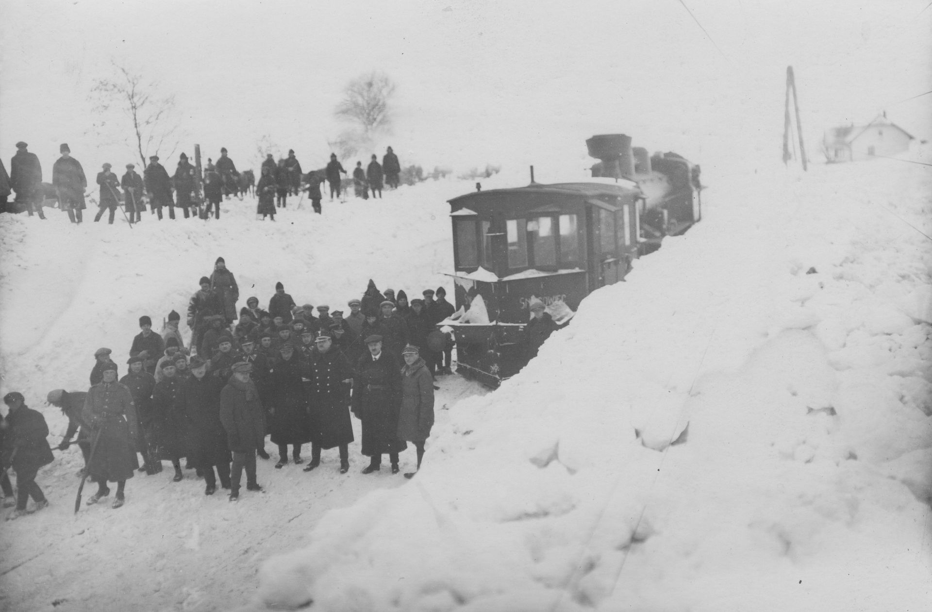 Wilki wchodziły do wagonów. Potężna zima sparaliżowała kolej