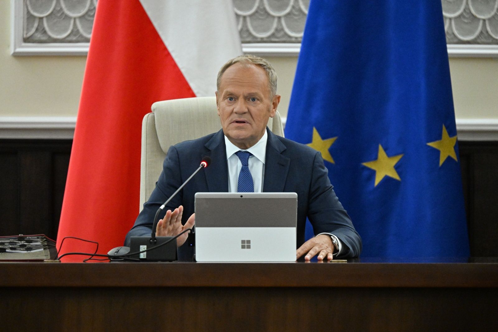 Tusk: Pożar w Skarżysku-Kamiennej to był sabotaż