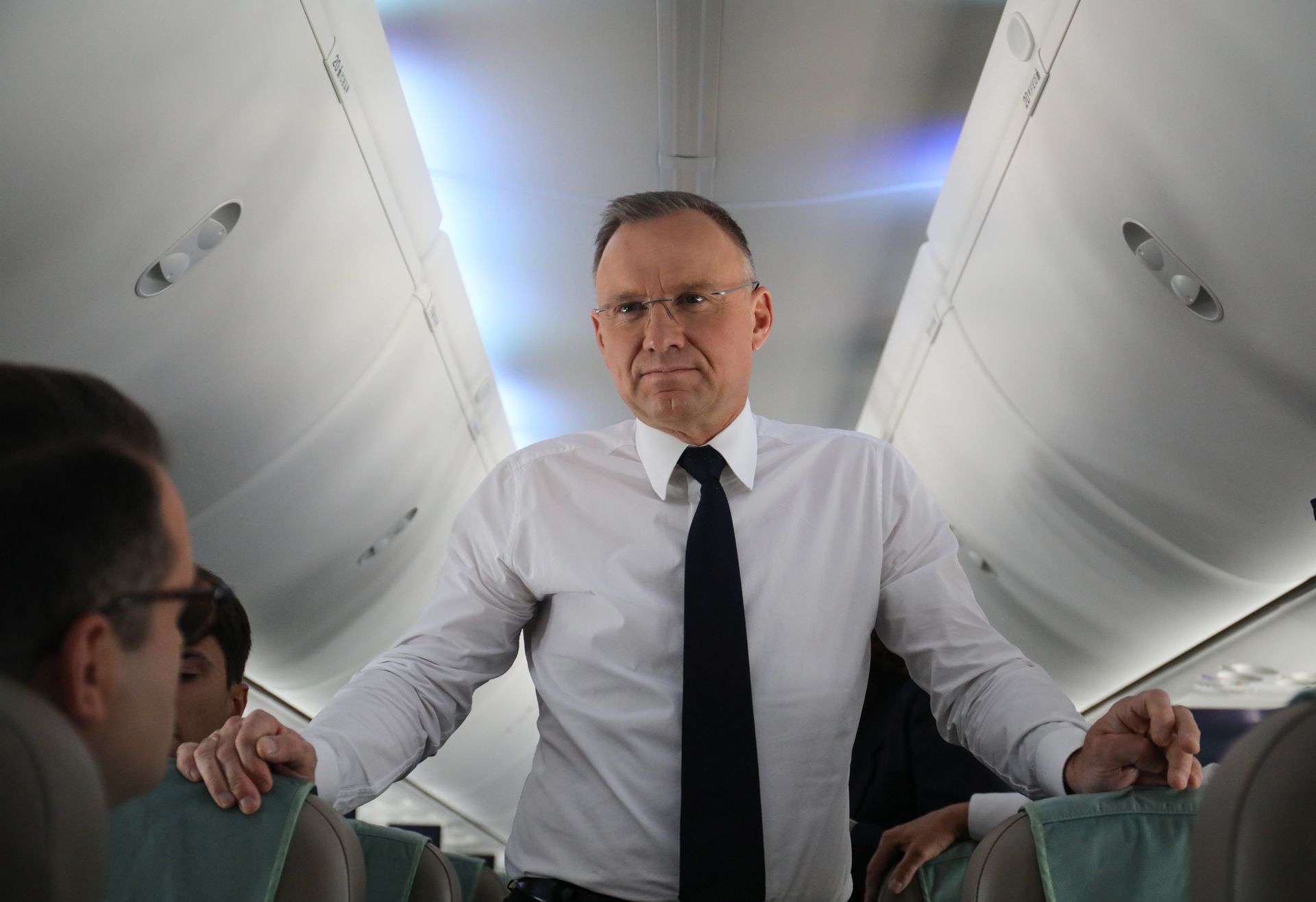 Duda o incydencie z 2022. Oto co usłyszał od pilota