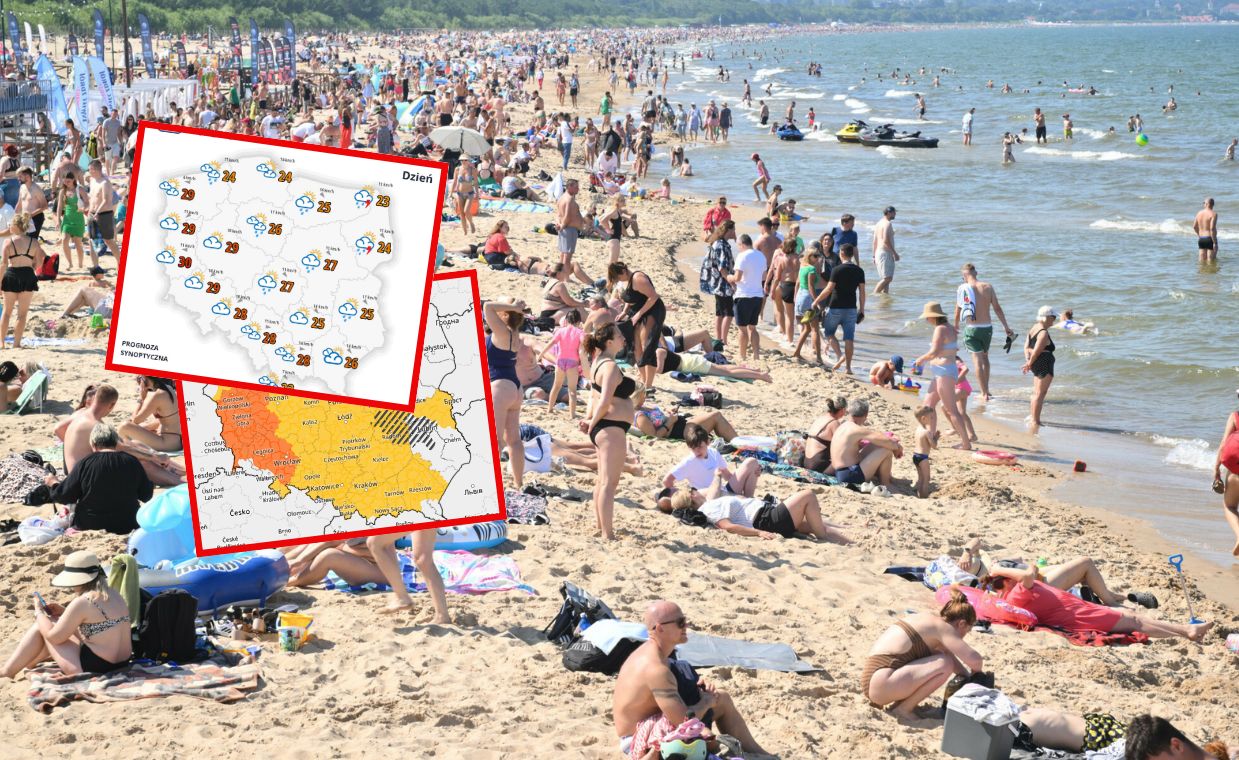 Na termometrach choćby 30 stopni. Upalna pogoda w Polsce