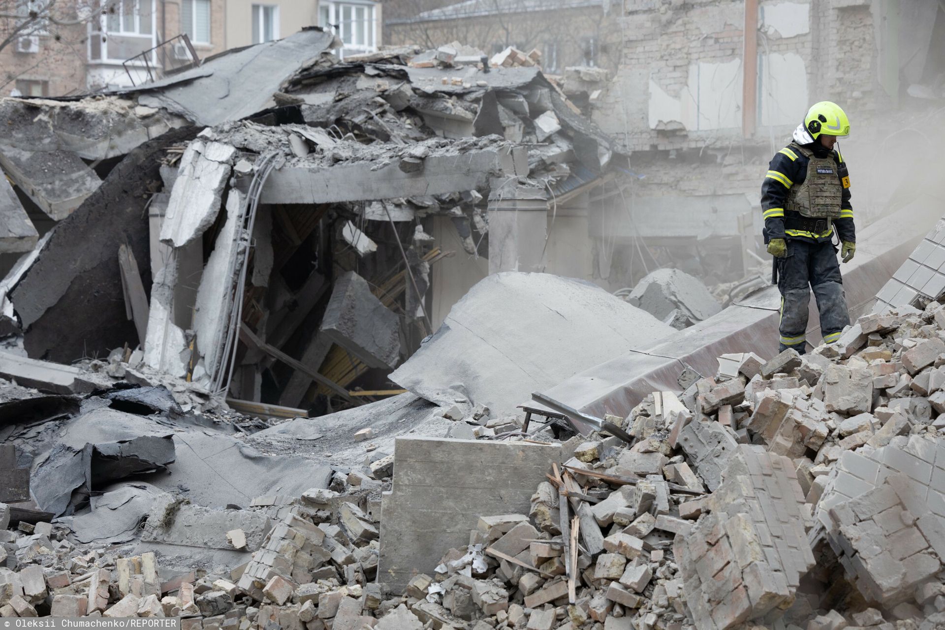 Nocny atak dronowy Ukrainy. Zginęły dwie osoby