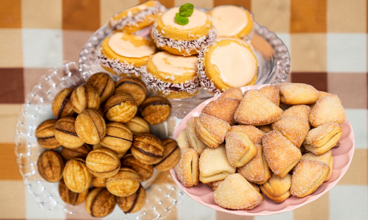Kiedyś były w większości cukierni. Rozpoznasz po zdjęciu 10 kultowych ciasteczek?