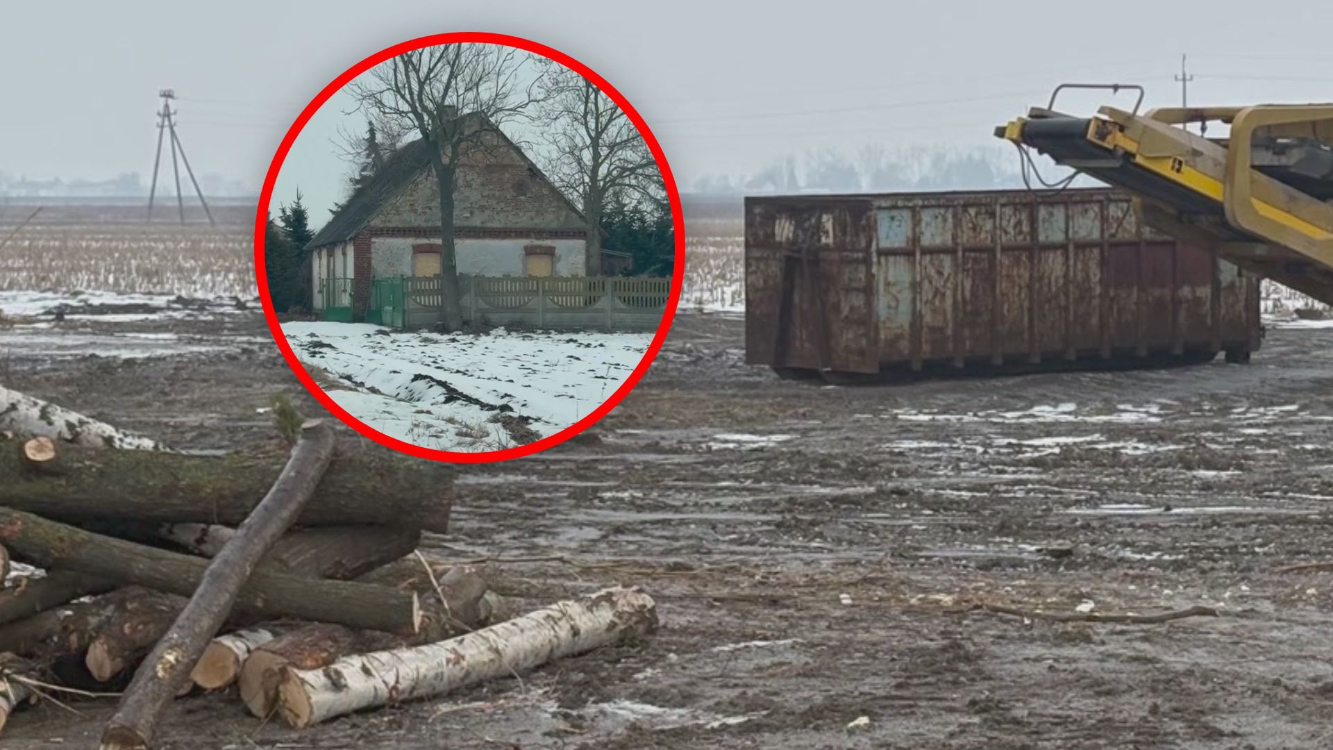 Zaczęły się wywłaszczenia pod CPK. Wsie są burzone, po ludziach nie zostaje ślad