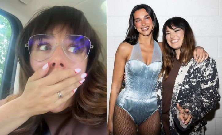 Dua Lipa udostępniła zdjęcie z Ewą Farną i opisała ich spotkanie: "Na szczęście dla mnie Ewa zgodziła się dołączyć do mnie na scenie"