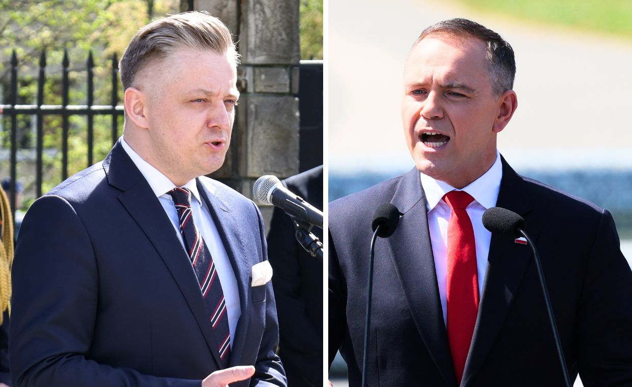 Brak Polski w Waszyngtonie. Stefaniak atakuje Nawrockiego