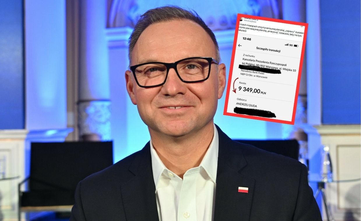 Duda dostał pierwszą emeryturę. Pochwalił się kwotą