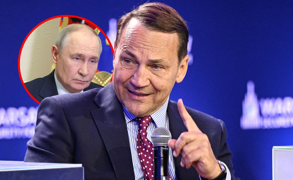 Sikorski wskazuje, kto może zmusić Putina do zakończenia wojny
