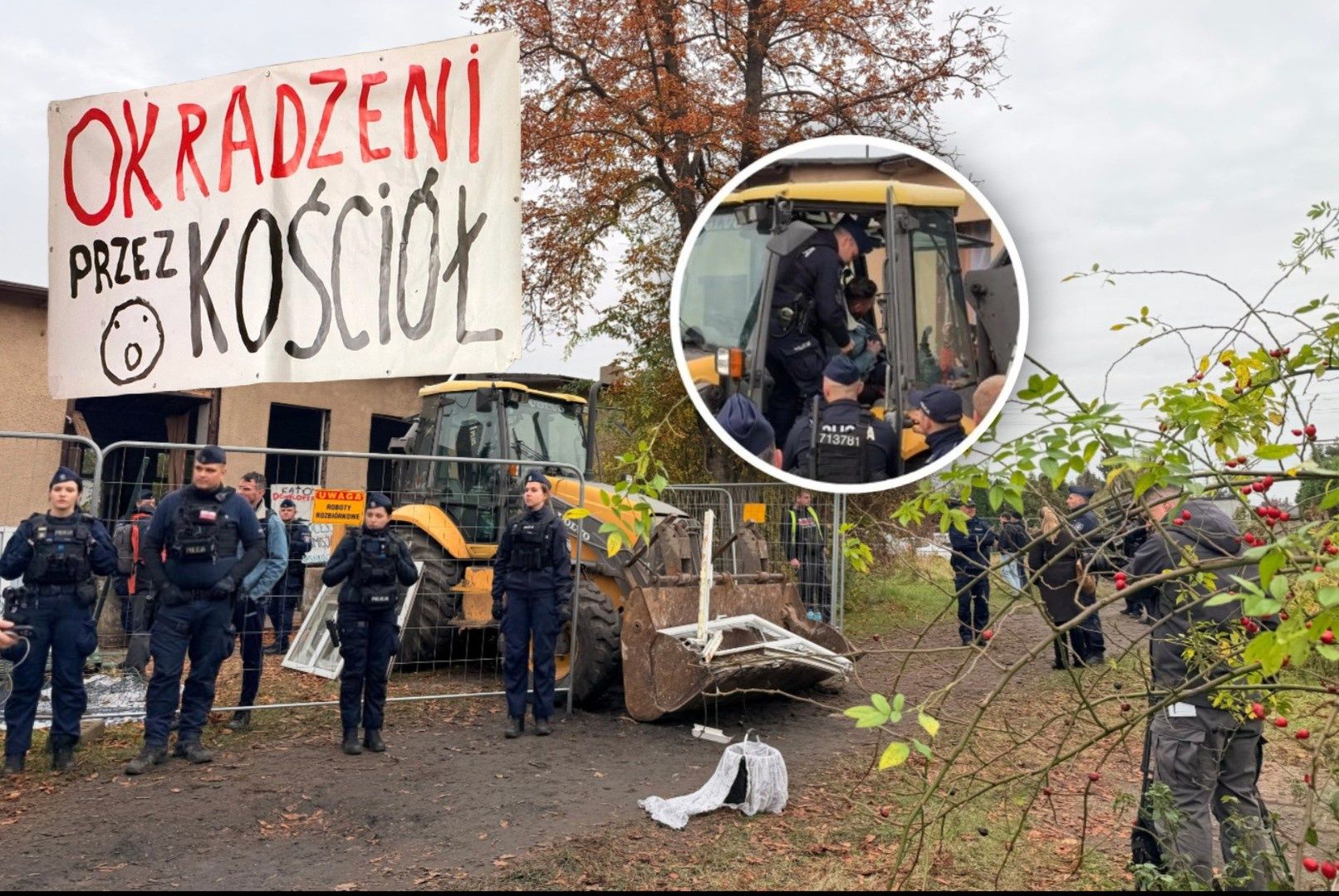 Odbudowali świetlicę na spornym gruncie. Ruszają nocne patrole
