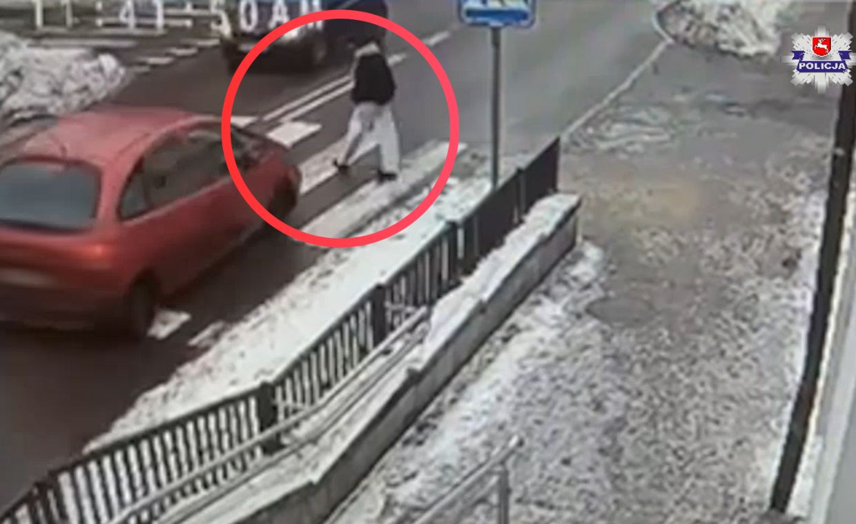 18-latka na pasach. Policja specjalnie pokazuje nagranie