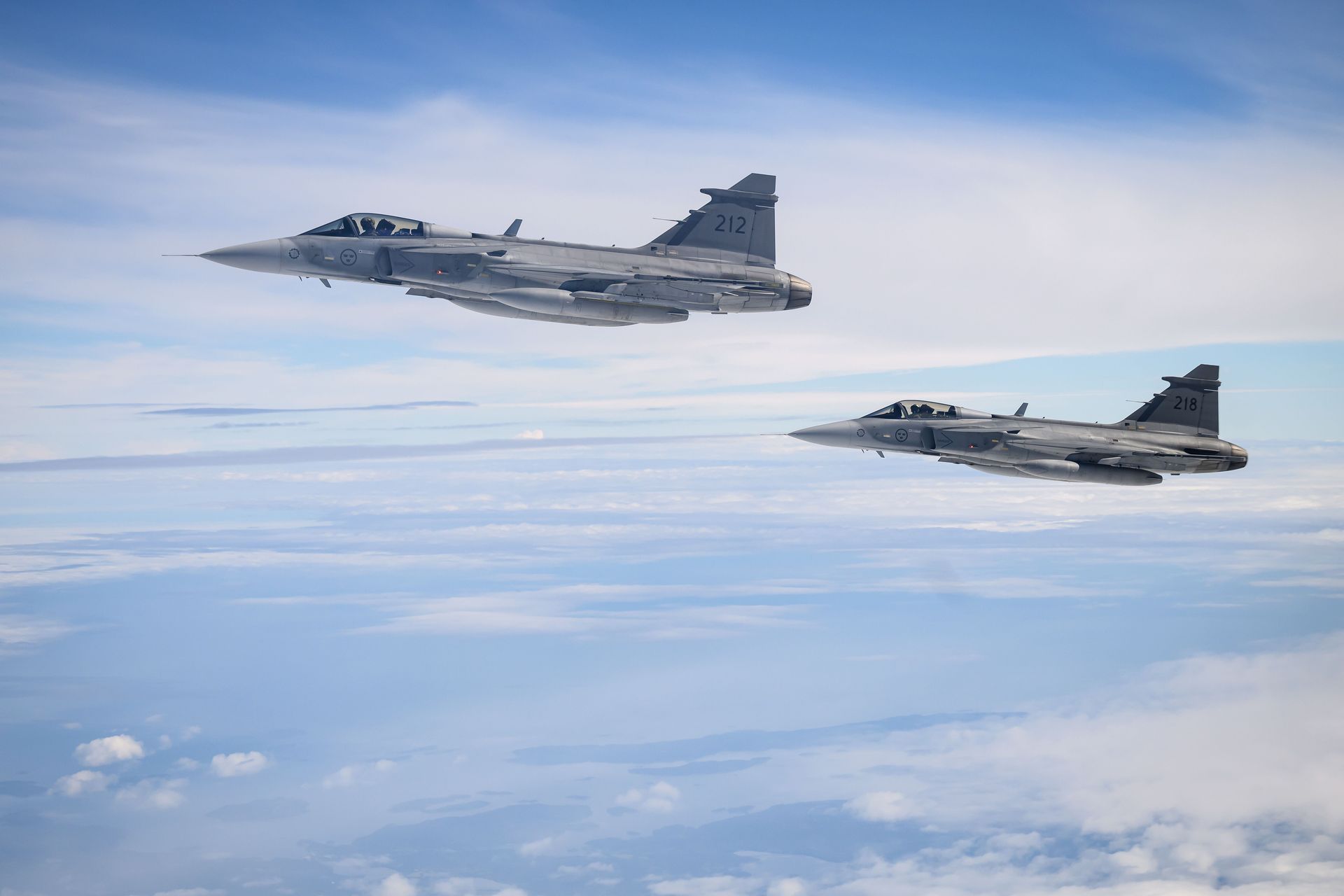 Szwecja wysyła Gripeny i okręty. Będą bronić Finlandii