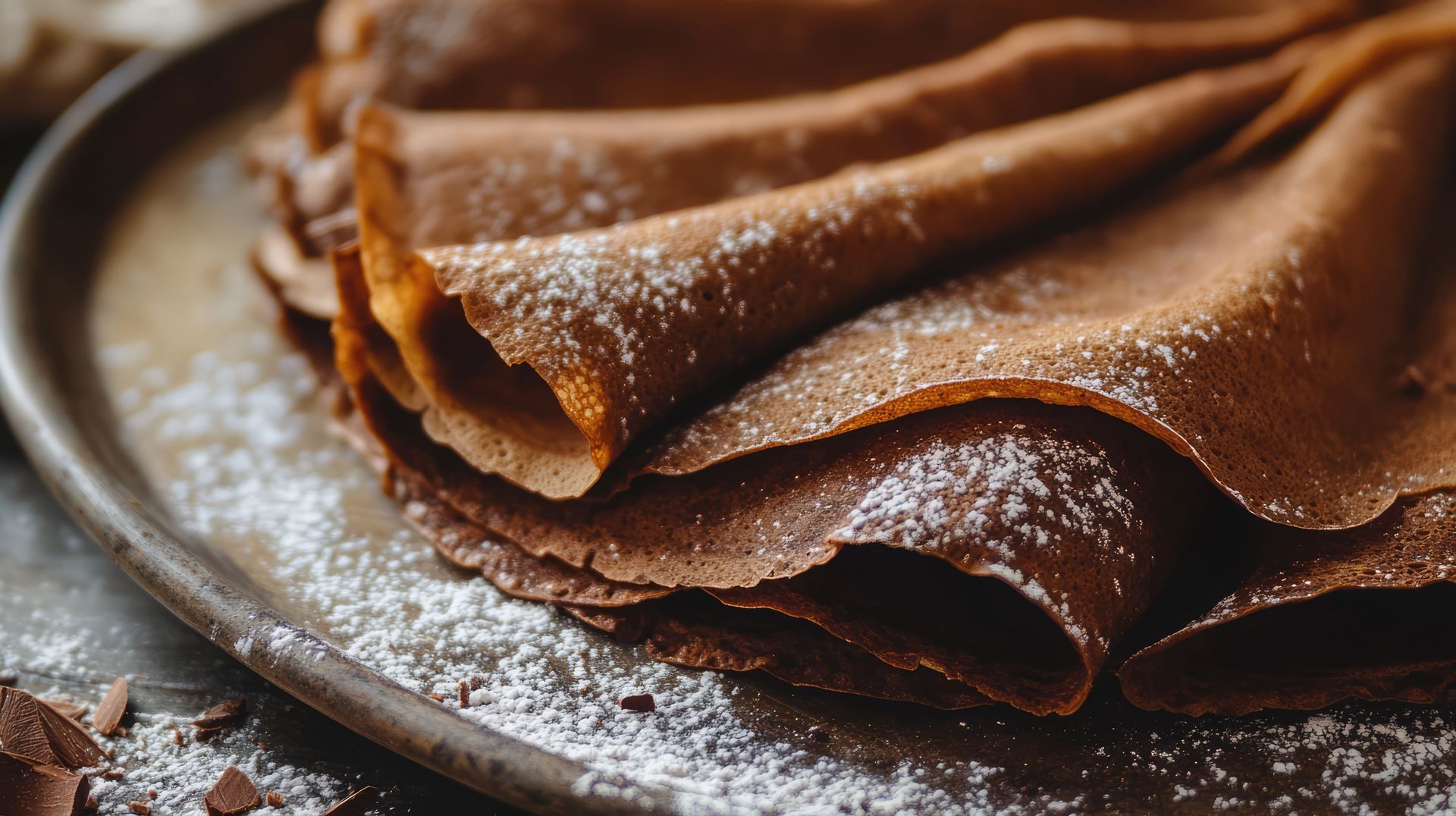 Czekoladowe naleśniki bez mąki. Mieszam 3 składniki i po chwili mam górę pyszności