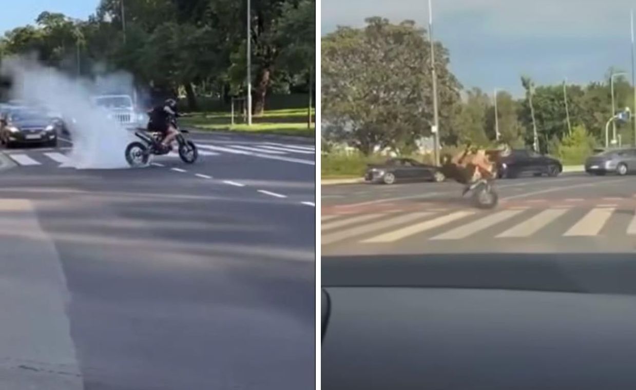 Pirat drogowy na ulicach Poznania. Policja publikuje nagranie