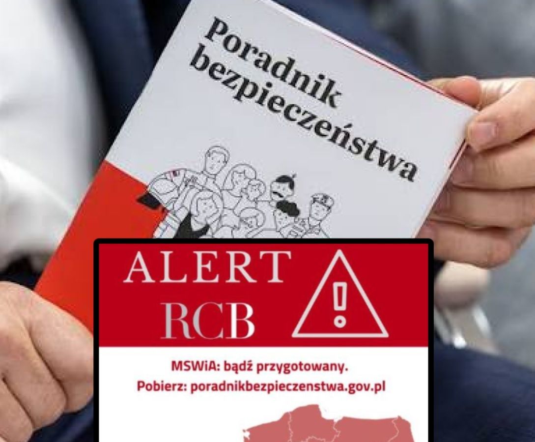 Ogromne zainteresowanie "Poradnikiem bezpieczeństwa". Po alercie RCB padł rządowy serwis