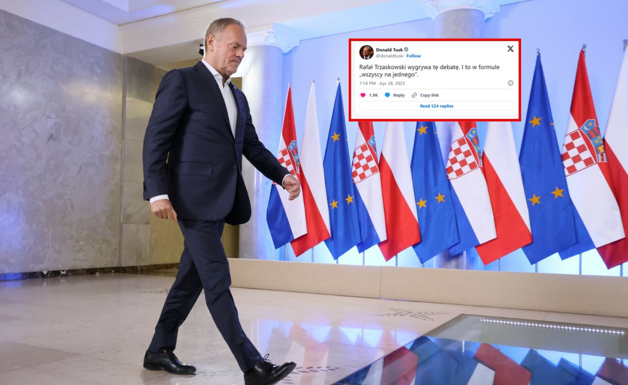 Papa zareagował jeszcze w trakcie. "Wygrywa tę debatę"
