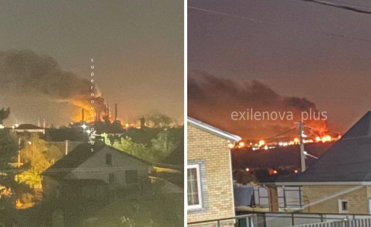 Celny strzał Ukraińców. Kolejna rafineria płonęła