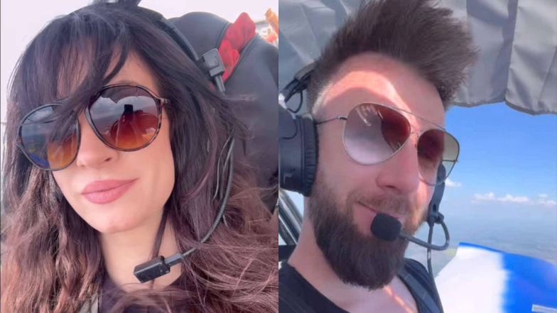 Sylwia Grzeszczak podbija przestworza w towarzystwie UKOCHANEGO i zachwyca się nim: "Nieustannie się rozwija"