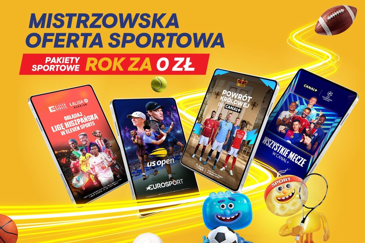 Vectra ze światłowodem i sportem przez rok za darmo