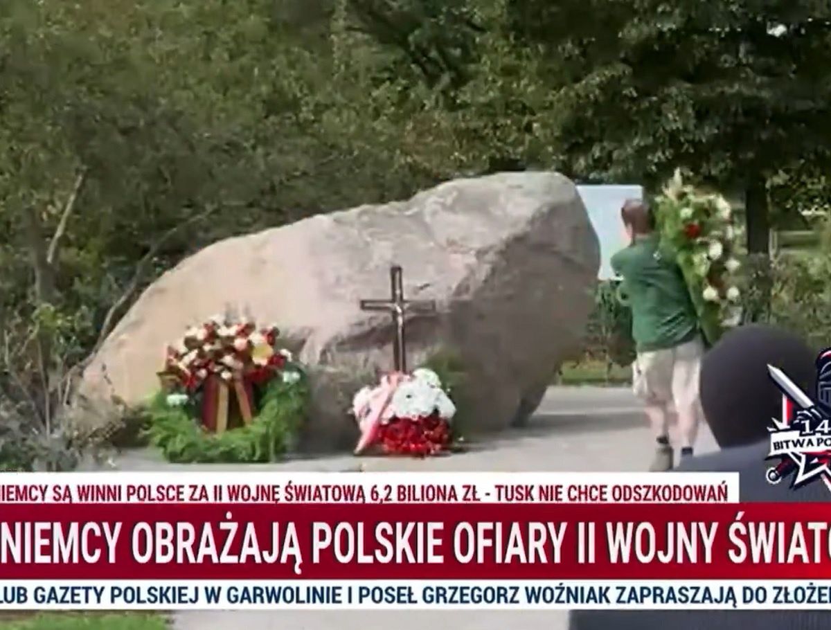 Niemcy w krótkich spodenkach upamiętnili ofiary wojny? Tak manipulowano w TV Republika