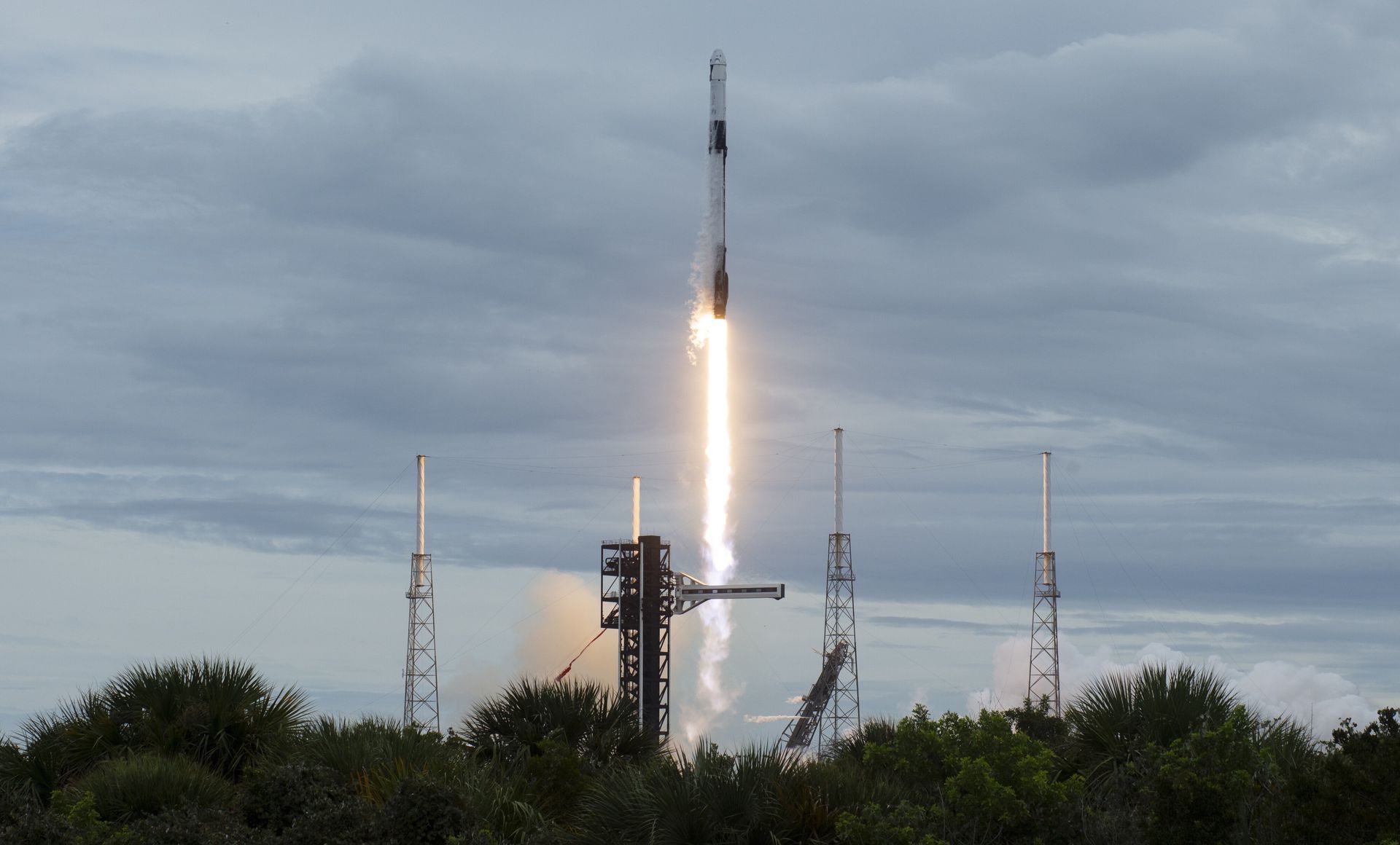 Polecieli na orbitę. Tak gwałtownie jeszcze nikt nie dotarł na ISS