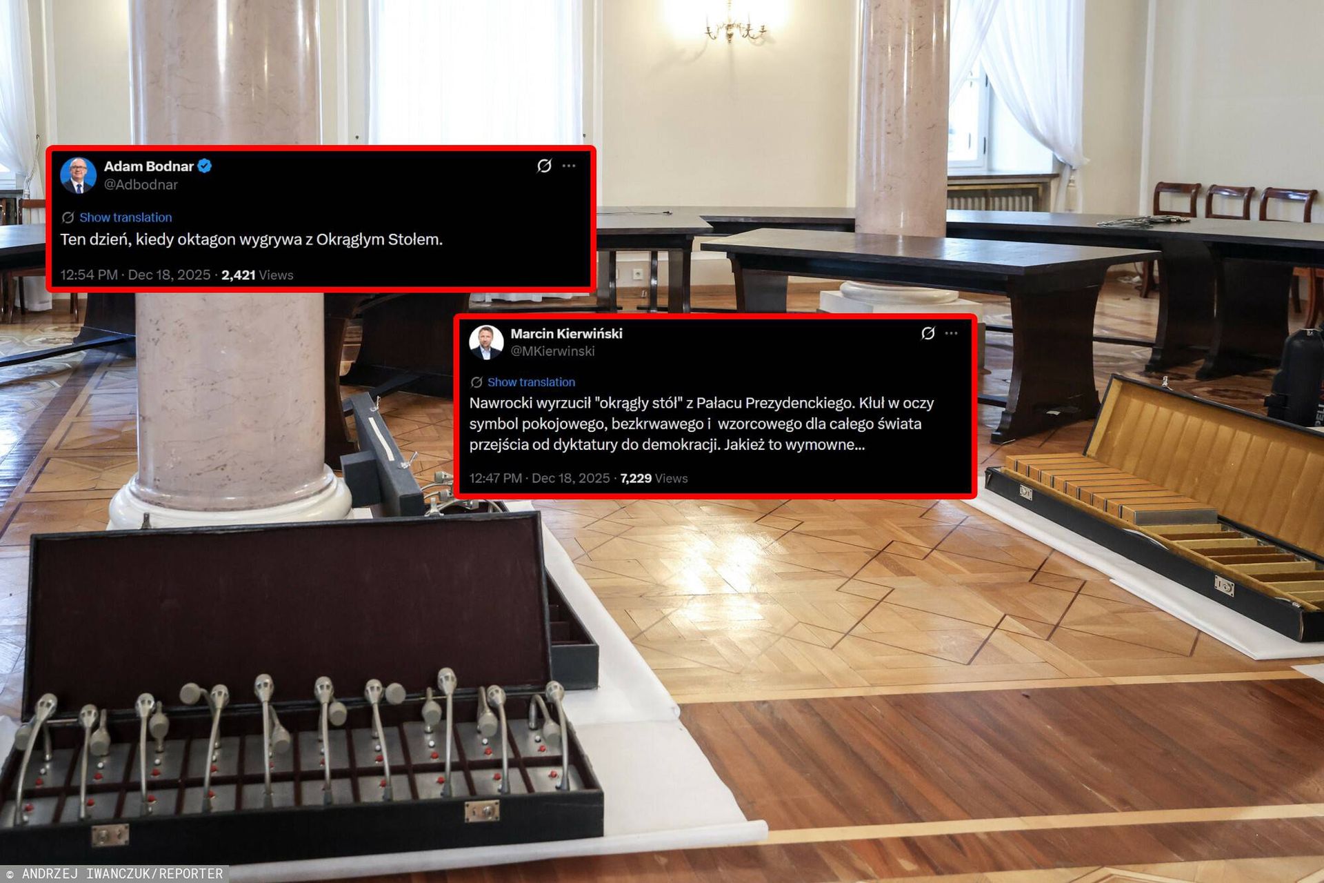 Lawina komentarzy po decyzji Nawrockiego ws. Okrągłego Stołu. "Ale to głupie"