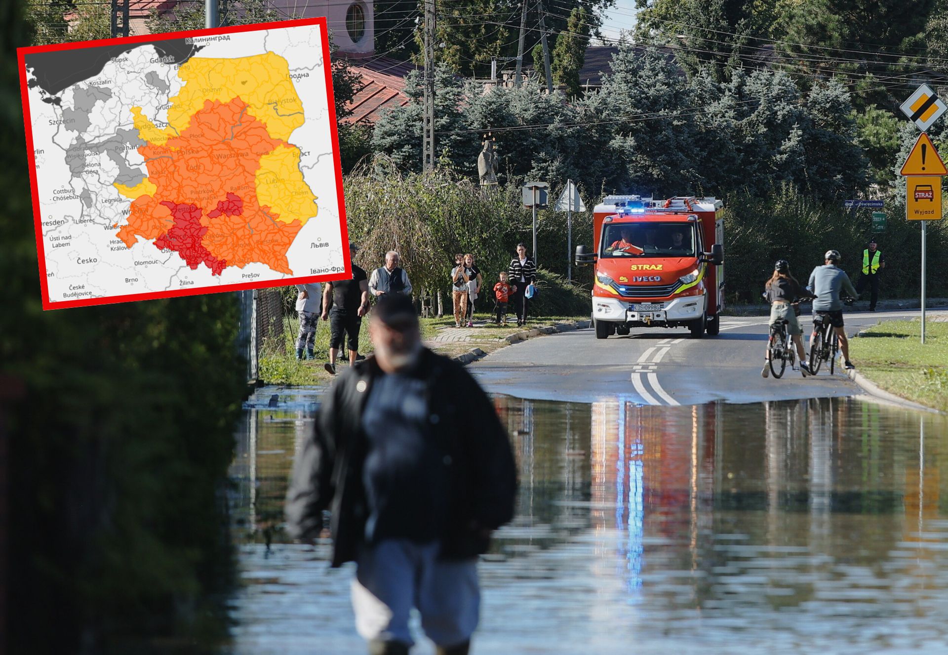 IMGW uspokaja. "Sytuacja się stabilizuje", ale nie wszędzie