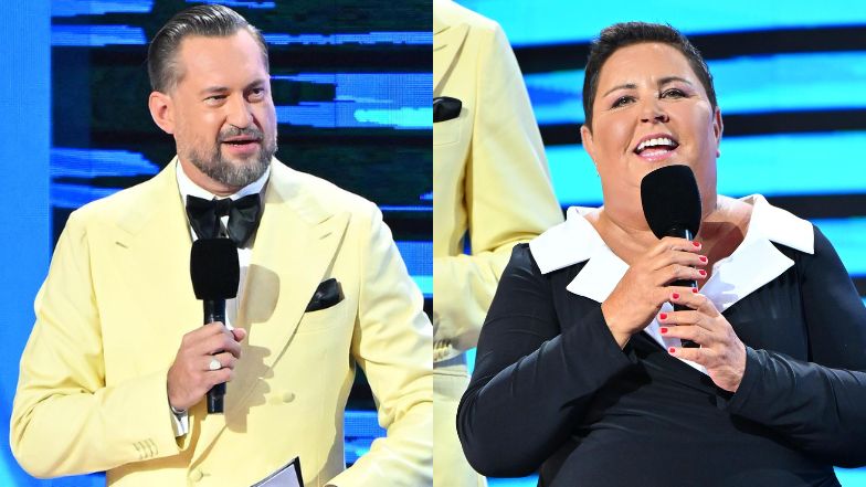 Dorota Wellman zażartowała na scenie z Marcina Prokopa i jego rodziców: "DŁUGI syn im wyszedł"