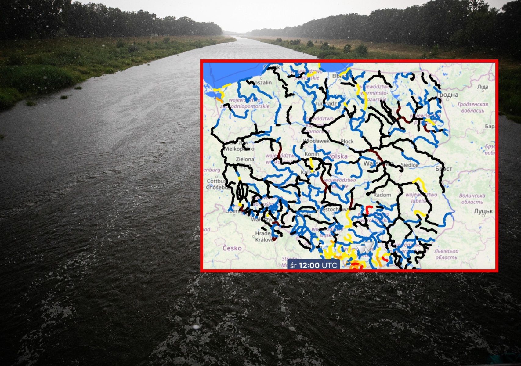 Niż genueński zrzuca deszcze nad Polską. "Nie grozi nam katastrofa jak w 2024"