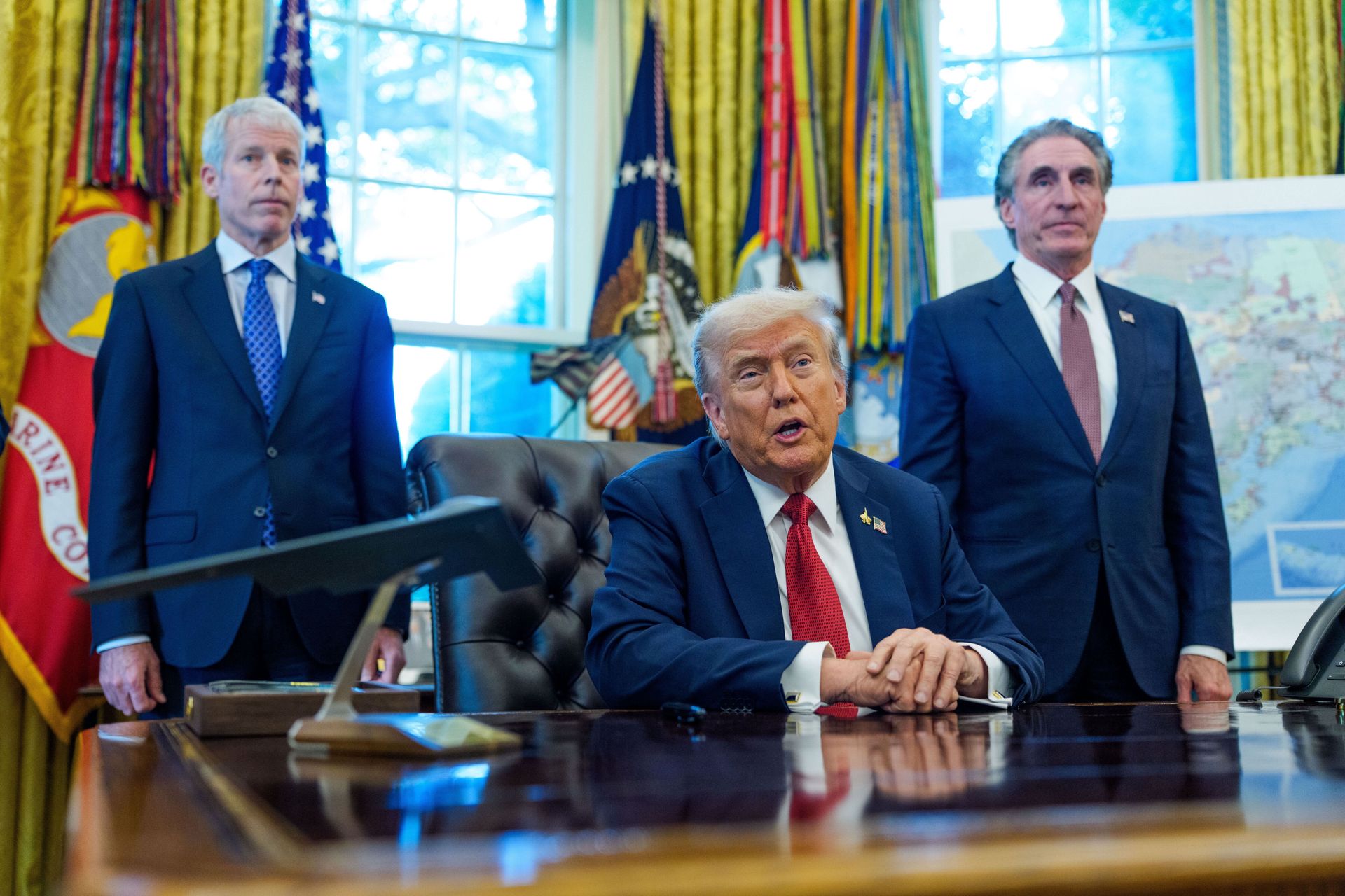 Trump sugeruje operację w innym kraju? "Możemy ją przenieść na ląd"