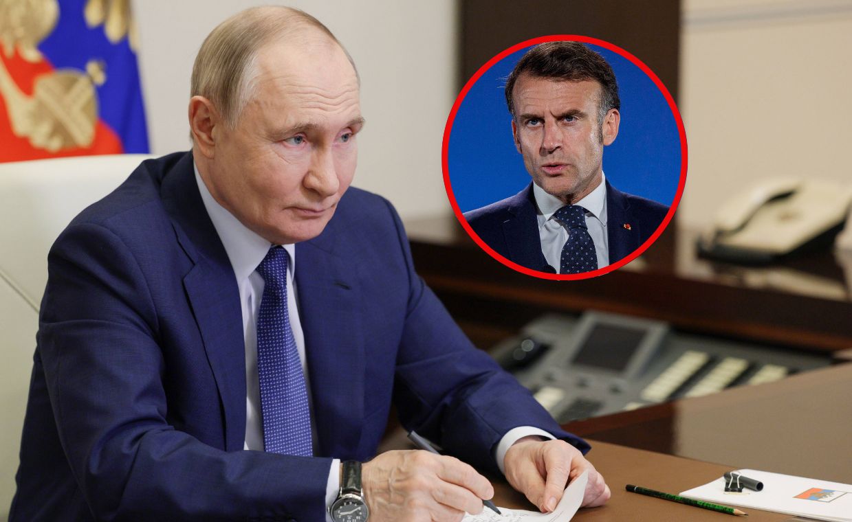 Kreml komentuje rozmowę Putina z Macronem. "Szczegółowa wymiana"