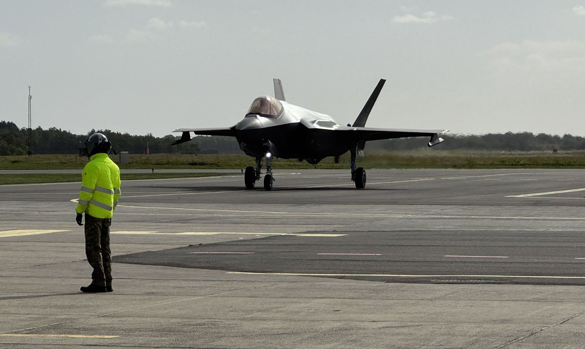F-35 na Bornholmie. Pierwszy raz w historii