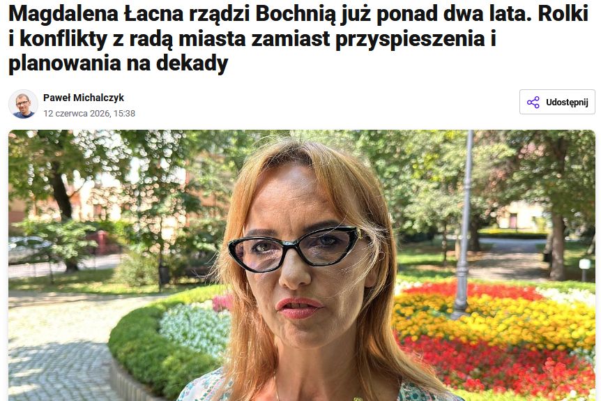 Dziennikarz skrytykował burmistrz. REM odpowiada na skargę radnego
