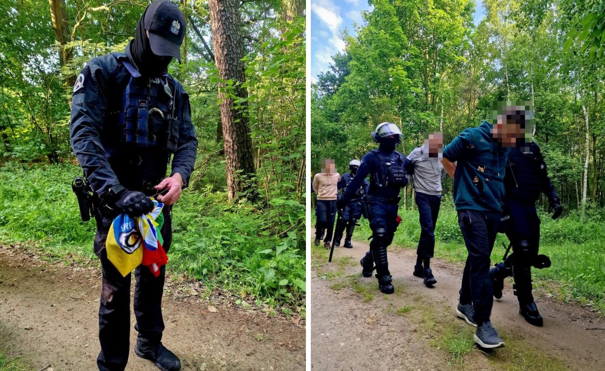 Szykowali się na ustawkę. Policja zatrzymała pseudokibiców