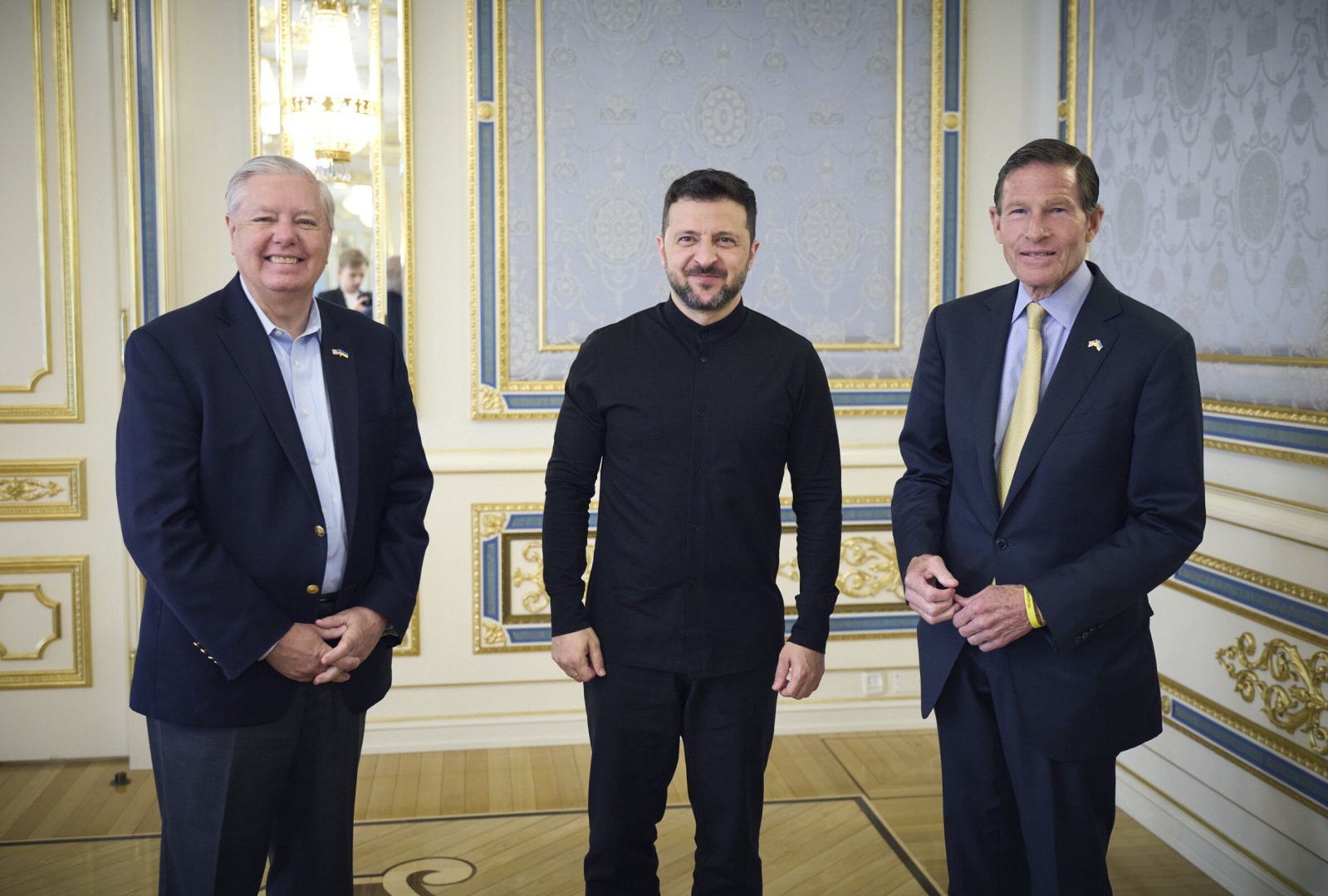 Senatorowie z USA w Kijowie. Chcą zmusić Rosję do pokoju