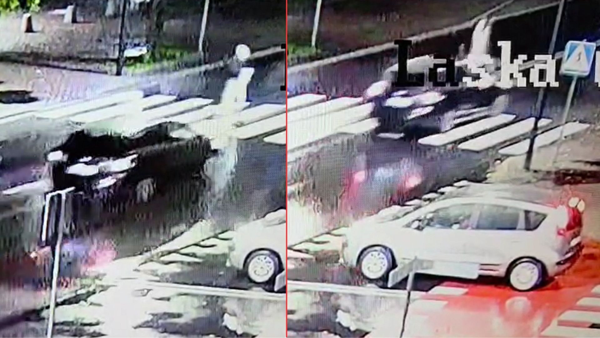 Kobieta potrąciła 12-latkę na hulajnodze. Wszystko nagrał monitoring