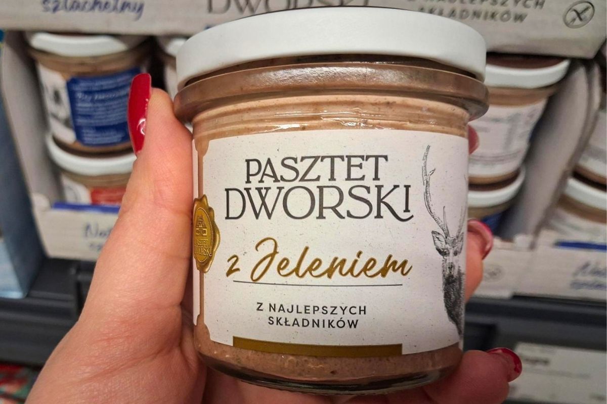 Wypatrzyłam w Lidlu taki pasztet. Po spojrzeniu na skład gwałtownie wrzuciłam go do koszyka