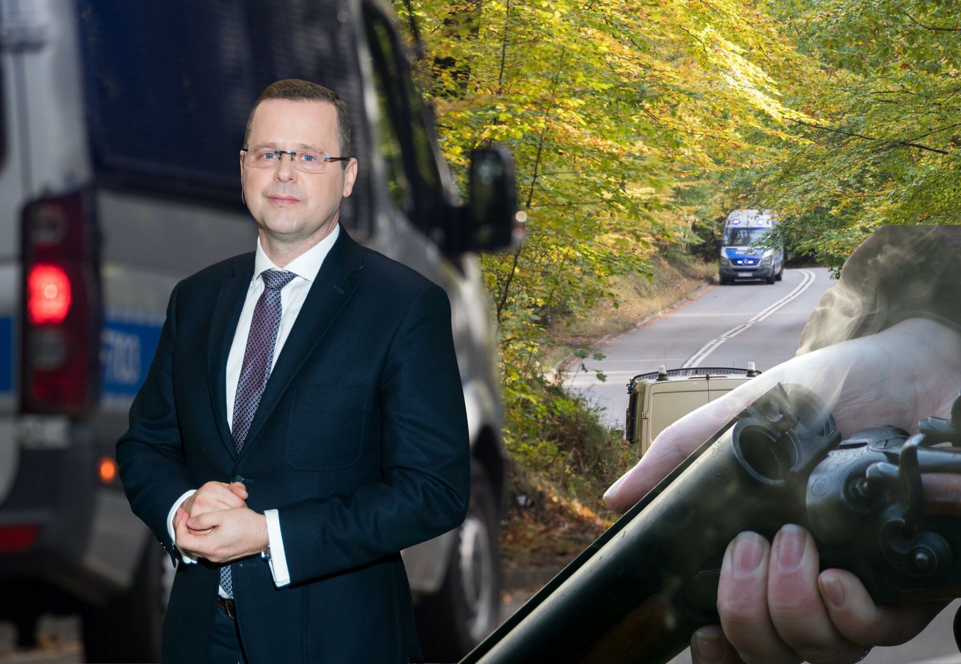 Obława po morderstwie. "Czuje się jak zwierzyna łowna. Jest bardzo niebezpieczny"