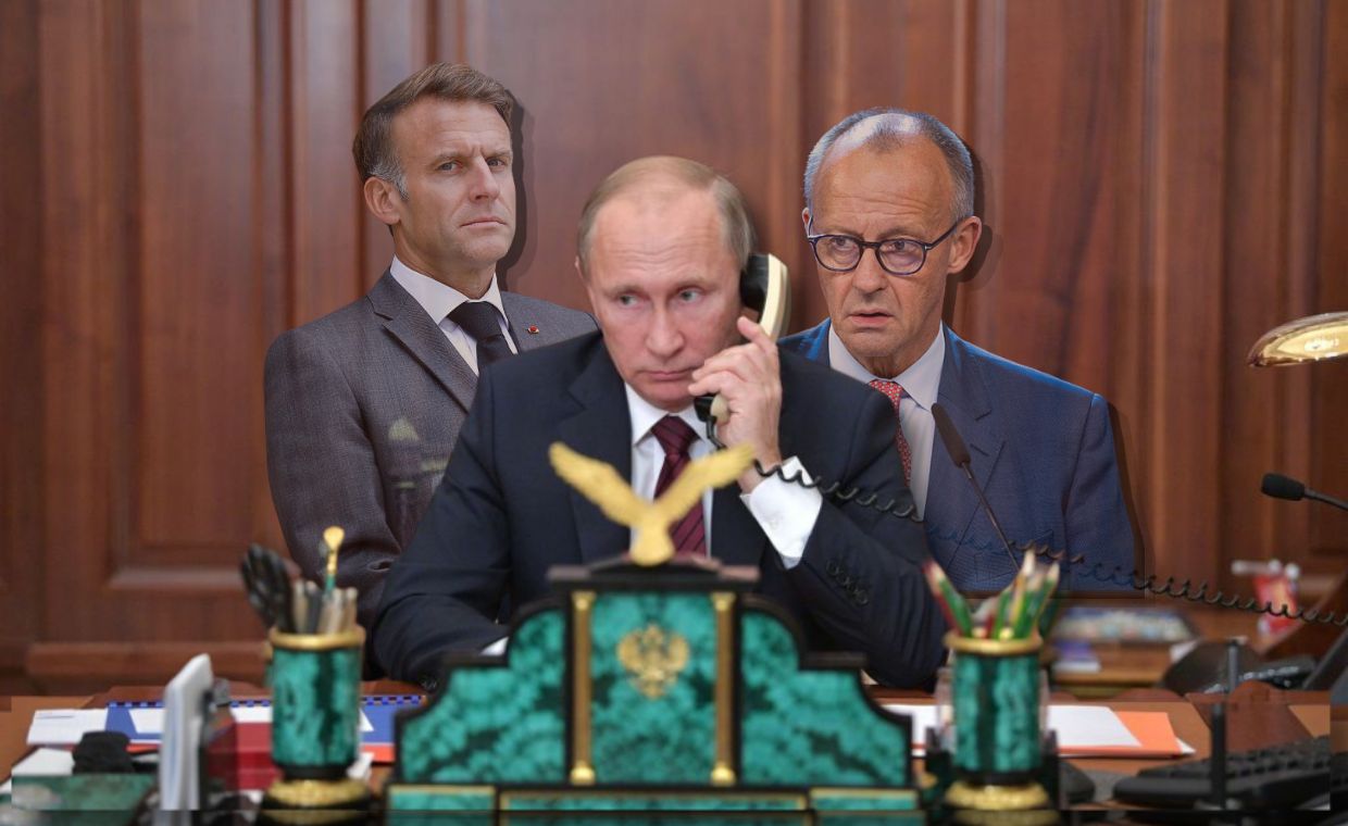Putin czeka przy telefonie? Odbierze, jeżeli zadzwoni Macron lub Merz