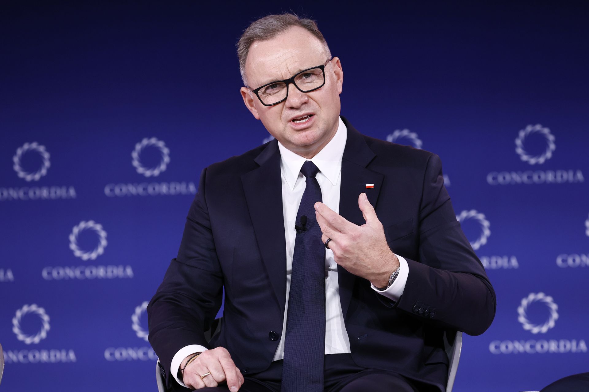 Andrzej Duda o końcu wojny w Ukrainie. "Straszliwie niebezpieczny precedens"