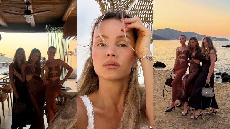 Maffashion wspomina wakacje na Mykonos z Julią "Anastazją" Wieniawą. Fajnie się tam razem bawiły?