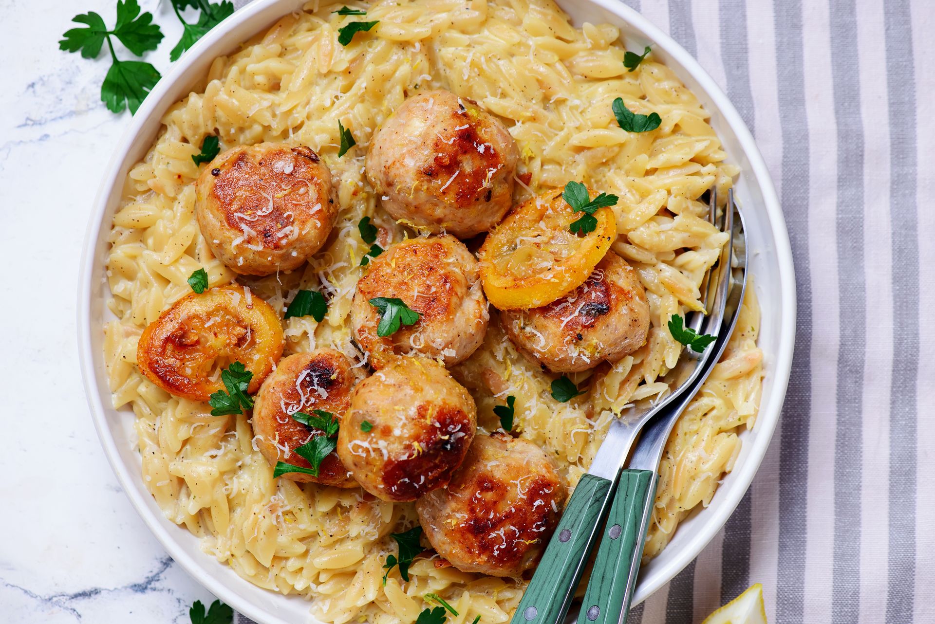 Mięciutkie pulpety, pyszny dodatek zamiast ziemniaków. To nie gotowany ryż