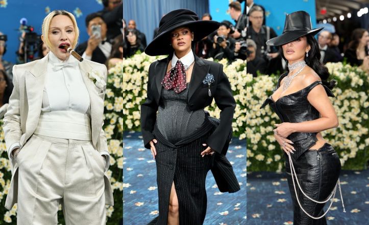 Gala MET 2025: ciężarna Rihanna, Madonna z cygarem, wydekoltowana Kim Kardashian