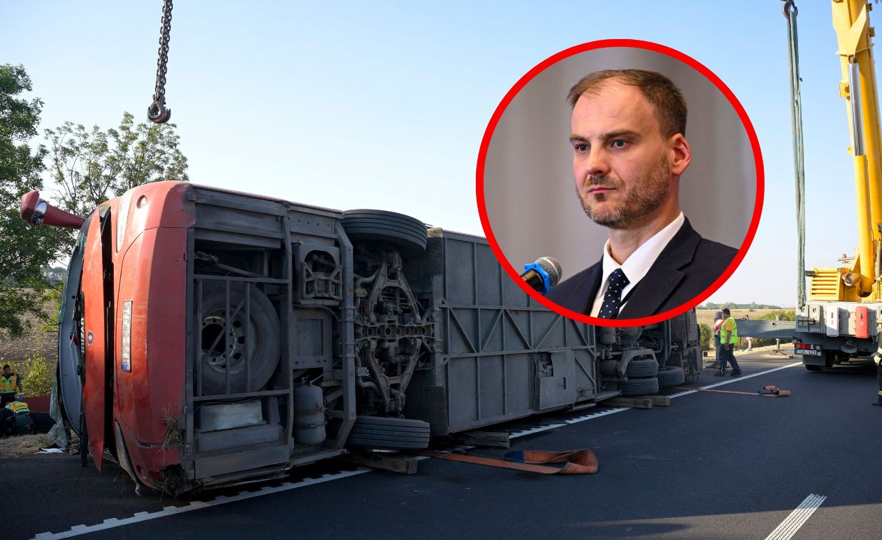 Wypadek autokaru na Węgrzech. Nowe informacje rzecznika MSZ
