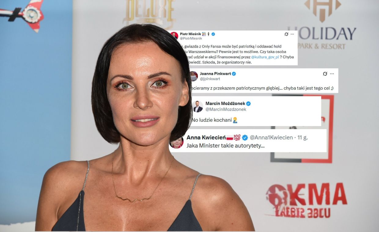 Gwiazda OnlyFans "ambasadorką" Powstania. W sieci wrze
